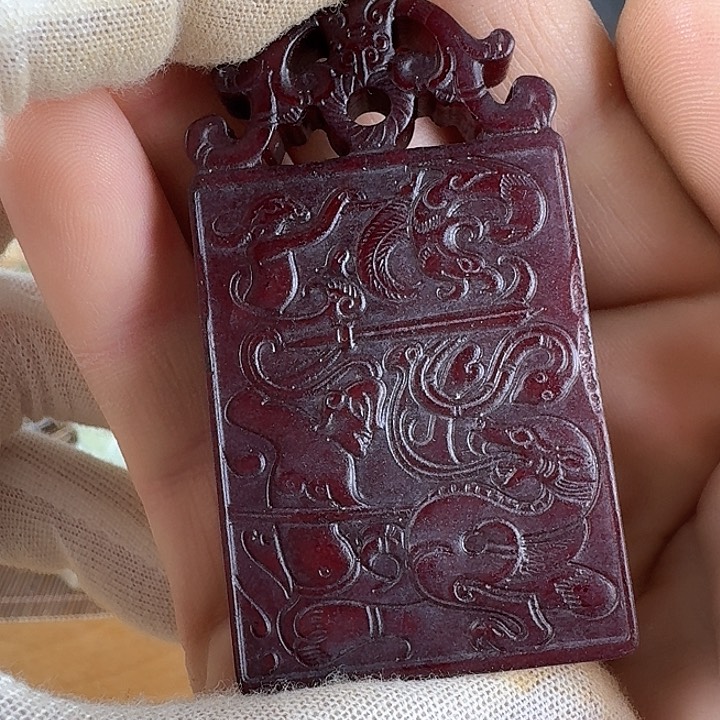 和田玉挂件未镶嵌洛***丶