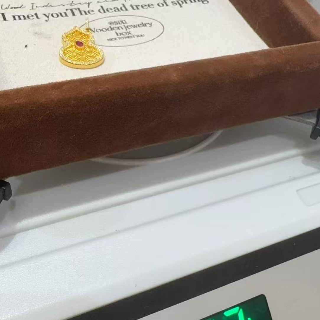 足金精品工艺吊坠