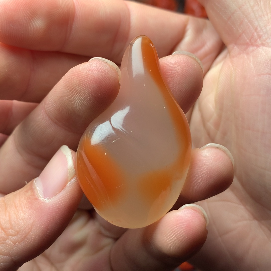 南红玛瑙未镶嵌1冰飘随行吊坠