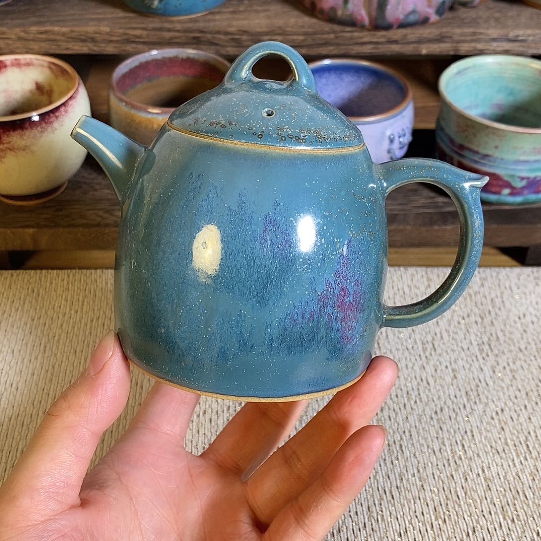 神垕钧瓷茶壶6666