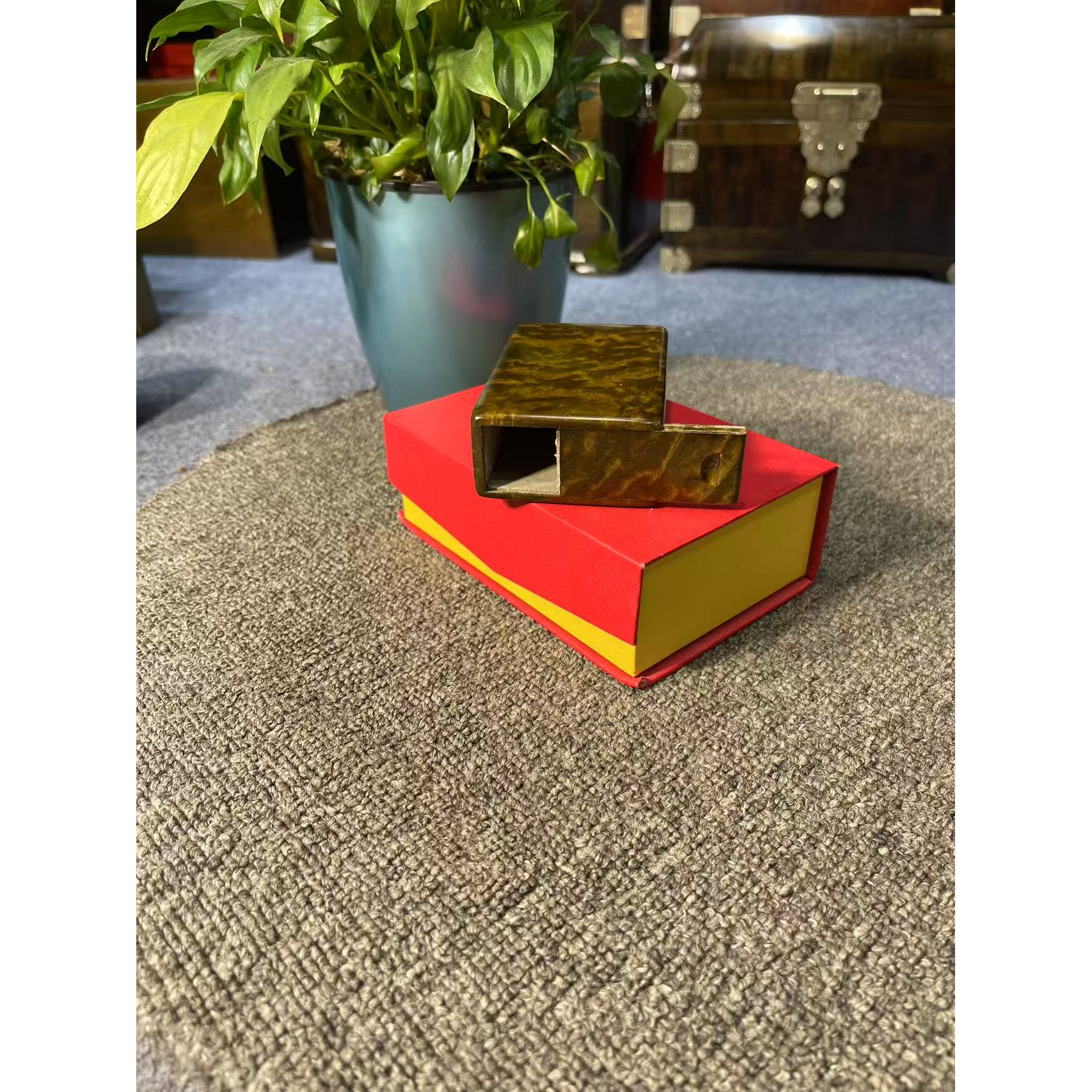 金丝楠木烟盒通用粗