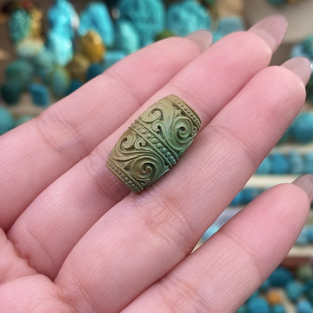 绿松石珠宝奇石未镶嵌