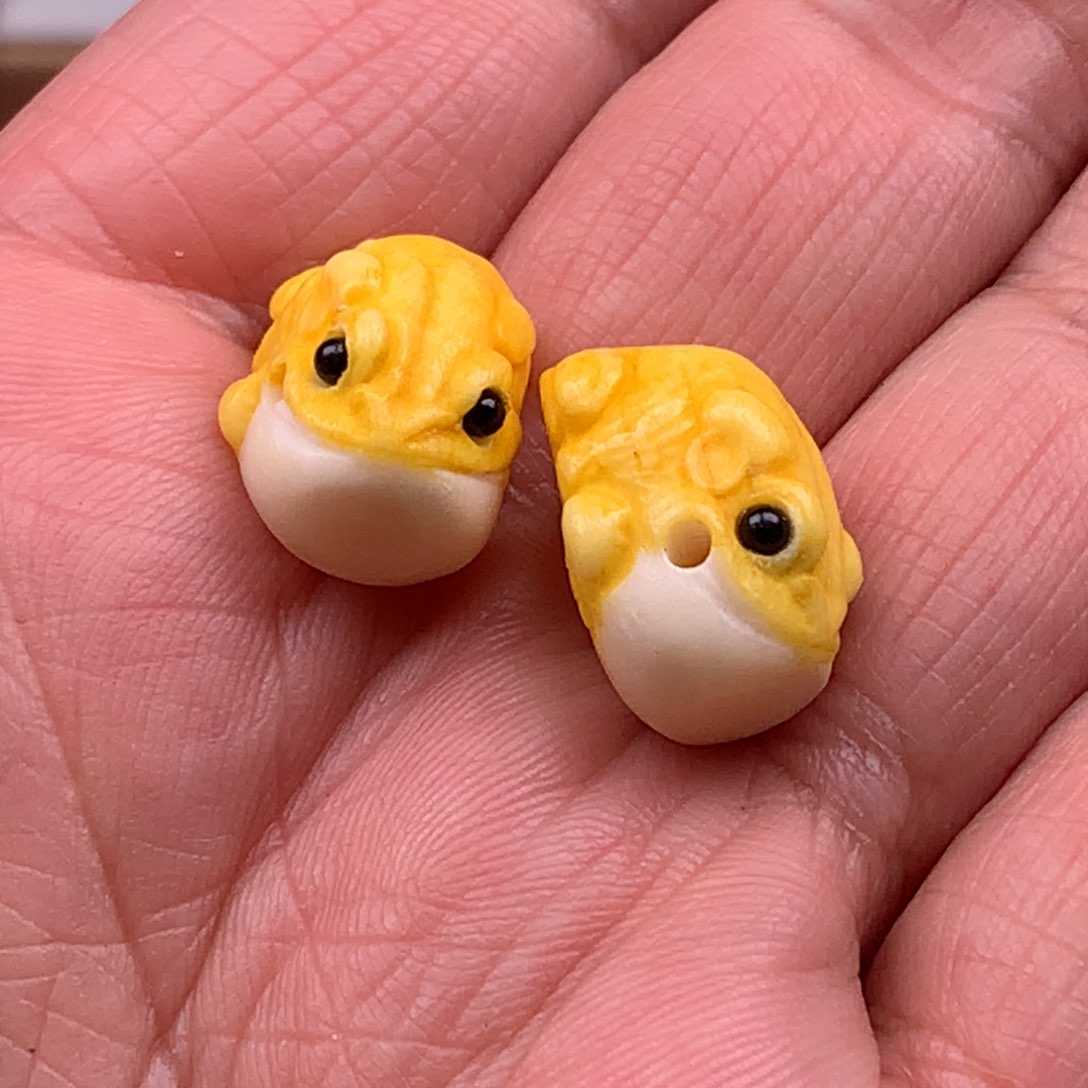 手串/手链鹿骨鹿角配饰一对