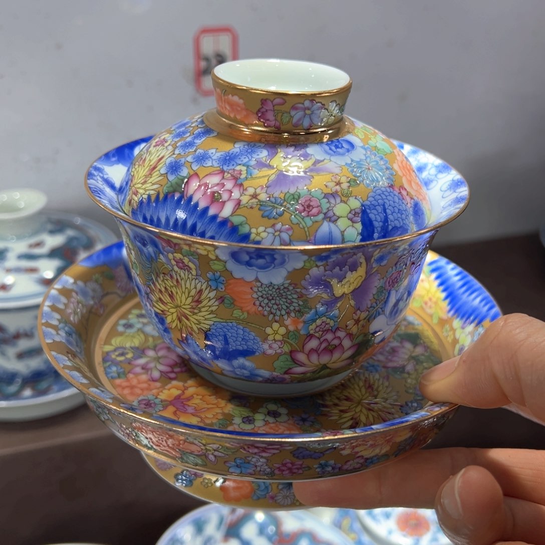 盖碗全场景德镇景德镇景德镇窑