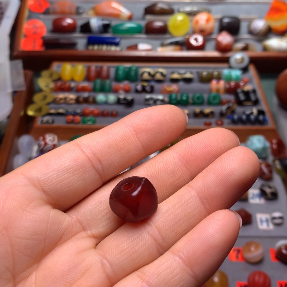 玛瑙/玉髓未镶嵌颈饰@**头