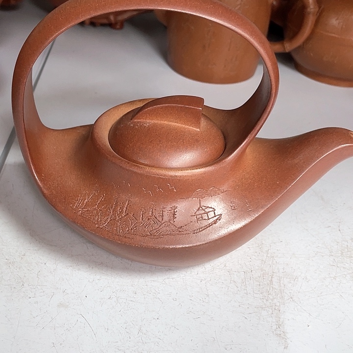 紫砂老壶450cc宜兴紫砂壶