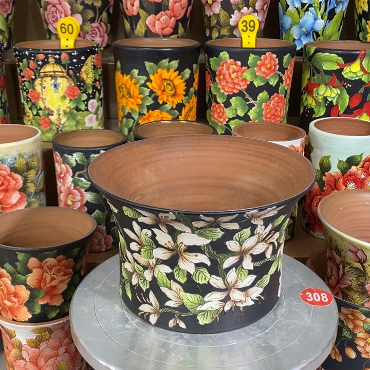 景德镇精品博采美盆20/12.5