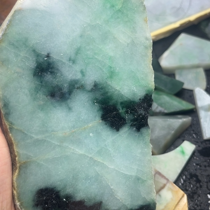 翡翠未镶嵌挂件翡翠5