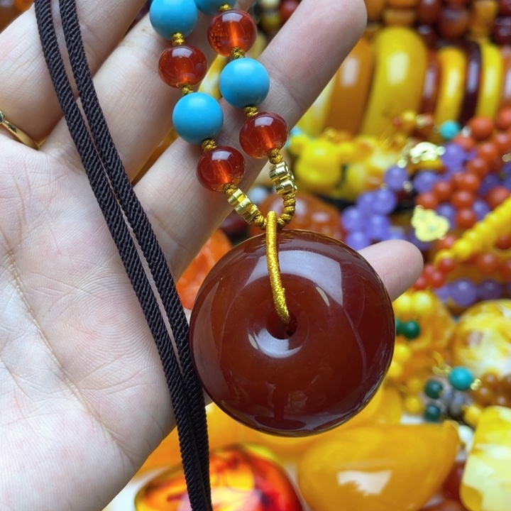 树脂制品46号扣子毛衣链