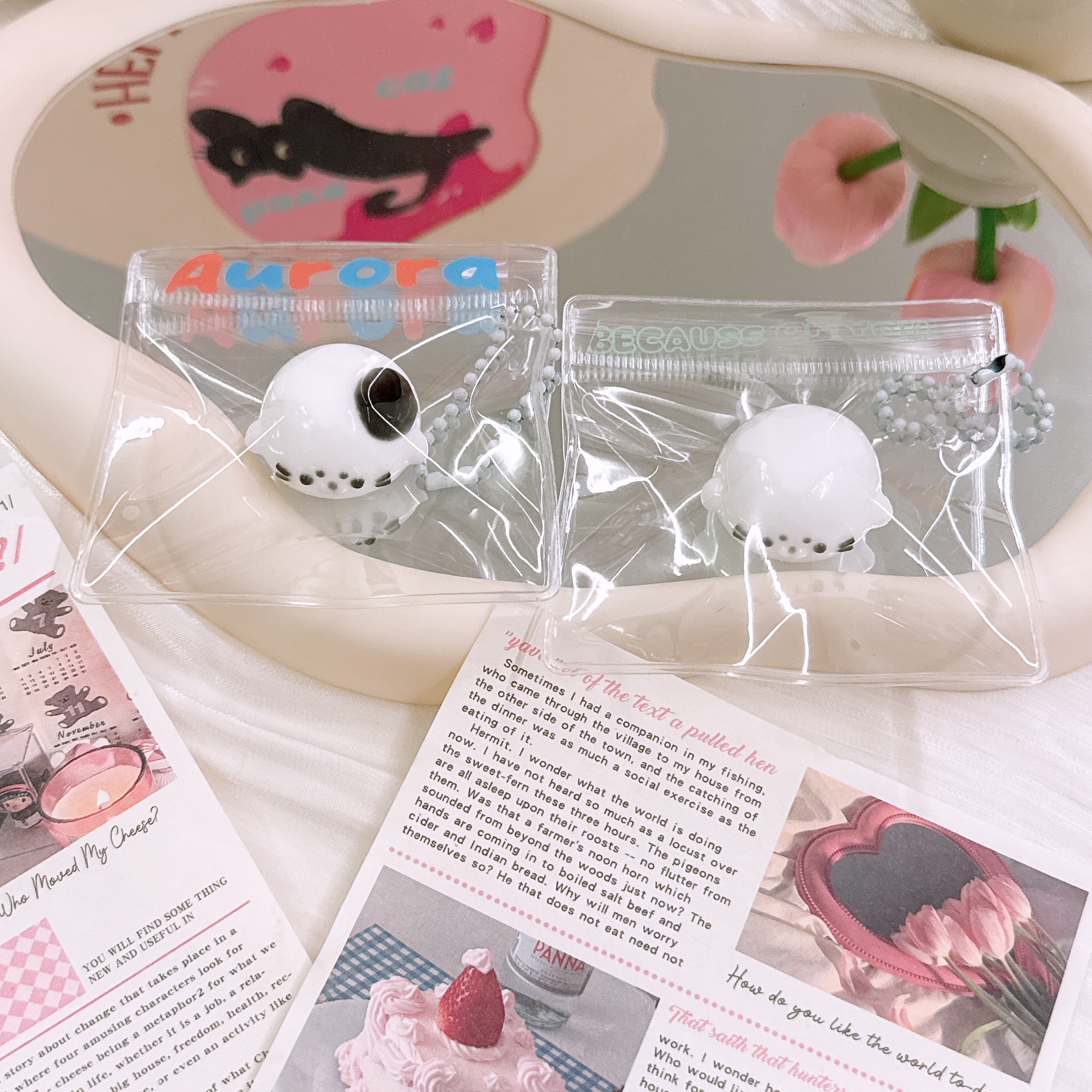 小海豹汤圆捏捏乐硅胶解压慢回弹潮玩挂件玩具挂件【全店满29包邮】