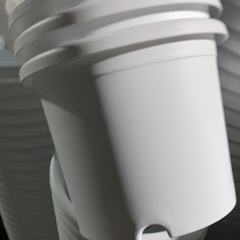 树脂四季3号纯白无托10个