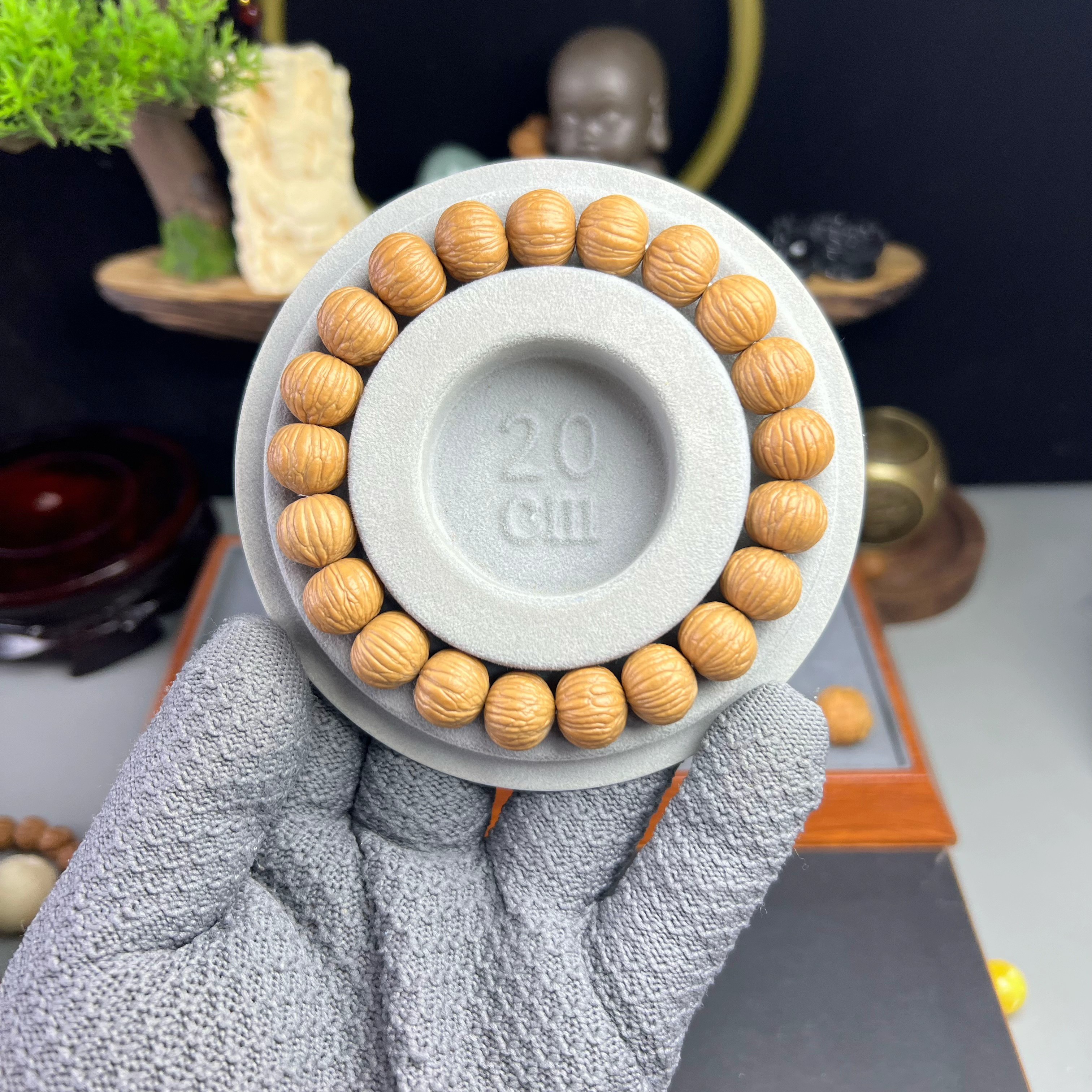 原皮无修猴头核桃高油高密13大（13.9以内）同尺精品土豪手串