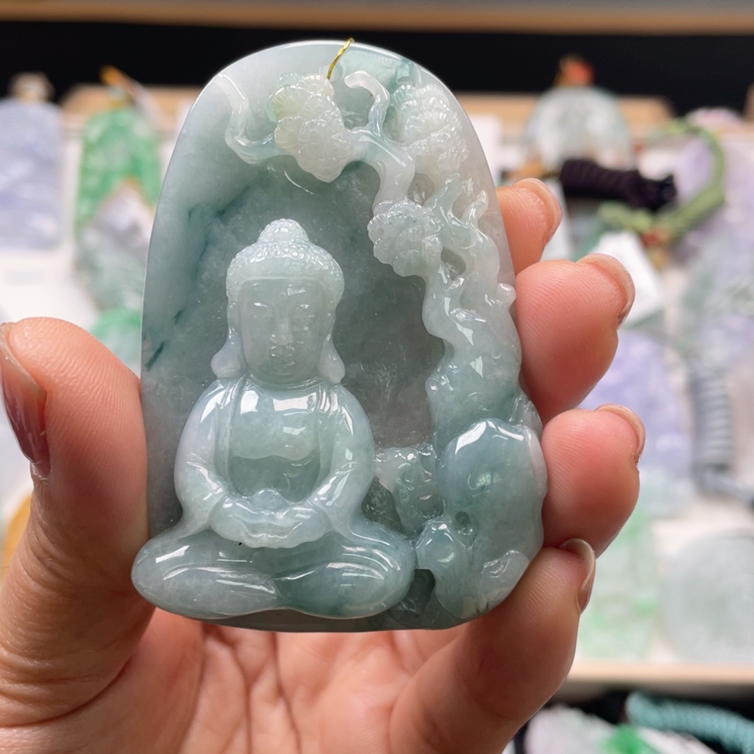 翡翠吊坠(不含链)未镶嵌