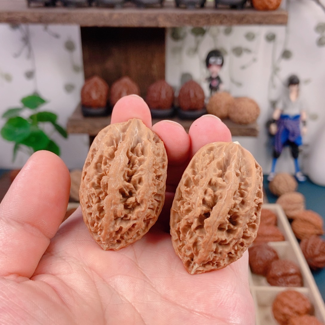 吊坠文玩核桃55¥¥八棱雪