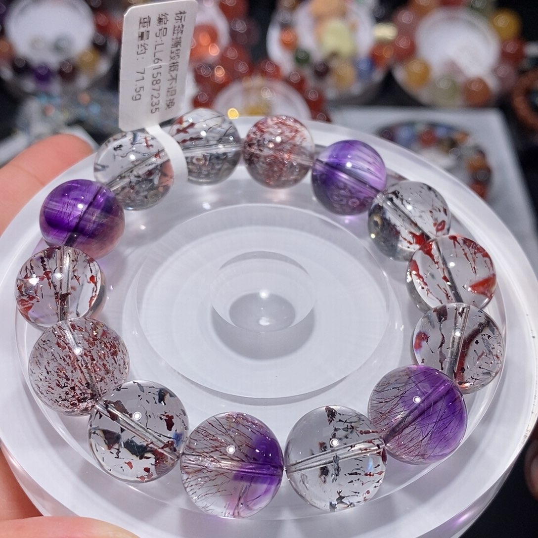 水晶未镶嵌手链F毒液15.3