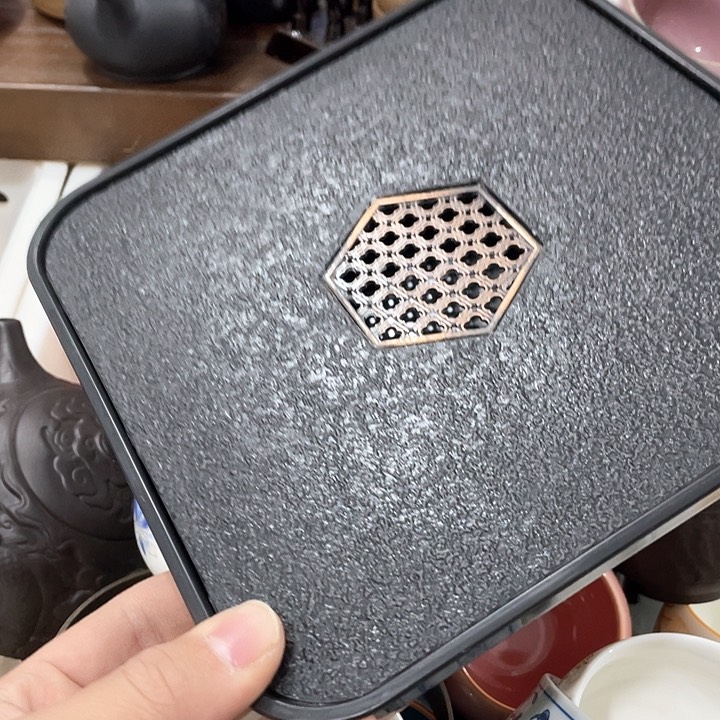 陶瓷茶具全部清清完回家过年