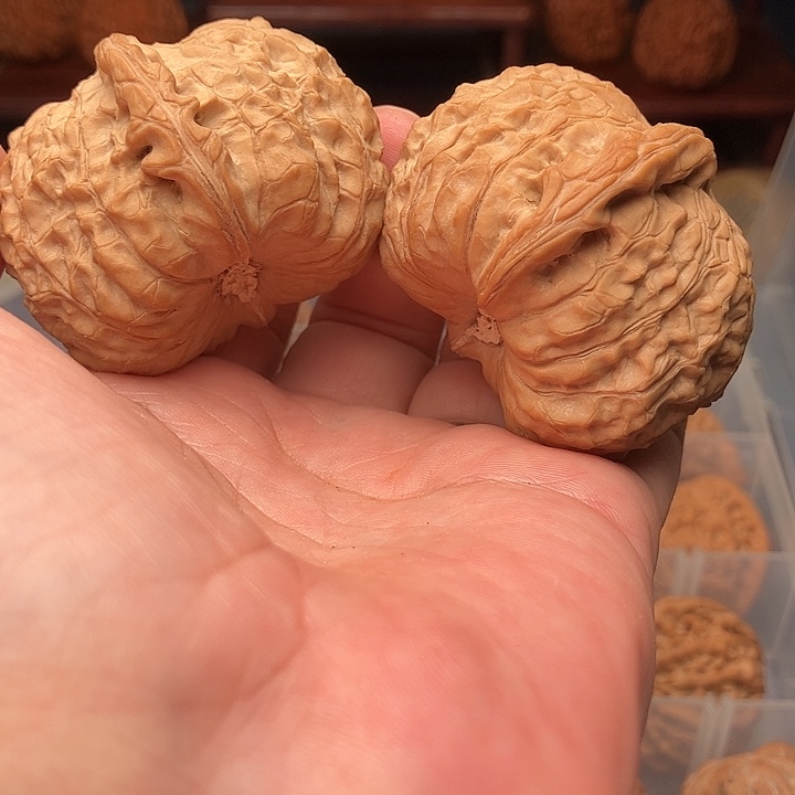 文玩核桃把件南瓜墩