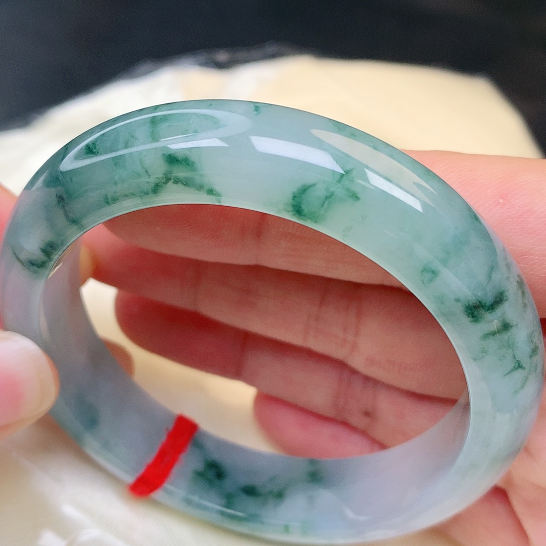 未镶嵌手镯翡翠翡翠A货手镯440号