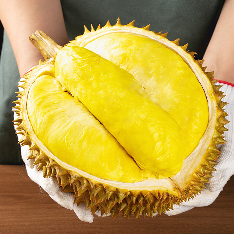树熟金枕榴莲鲜榴莲【长春同城小时达】【新月路店】3-8斤可选核小金枕泰国