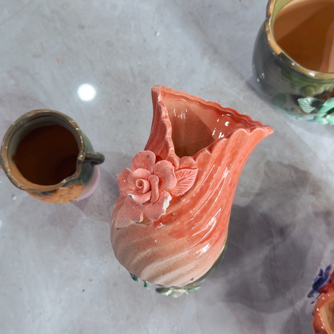 紫砂花盆瑕疵瑕疵