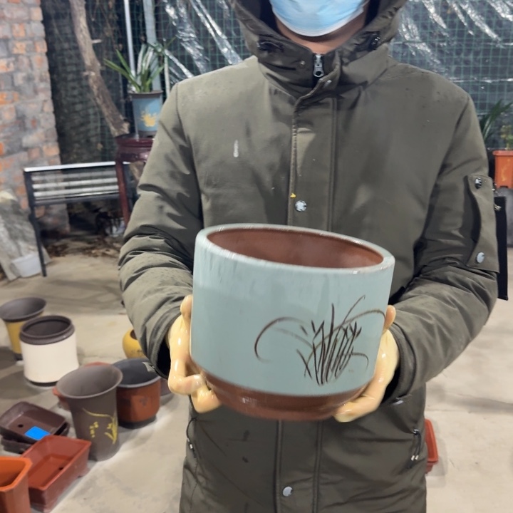 紫砂紫砂花盆111