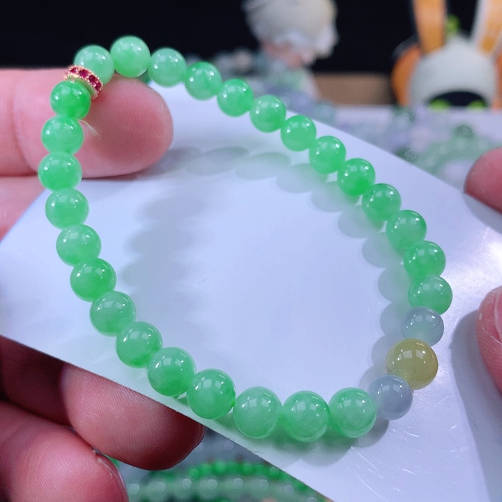 翡翠手链未镶嵌翡翠