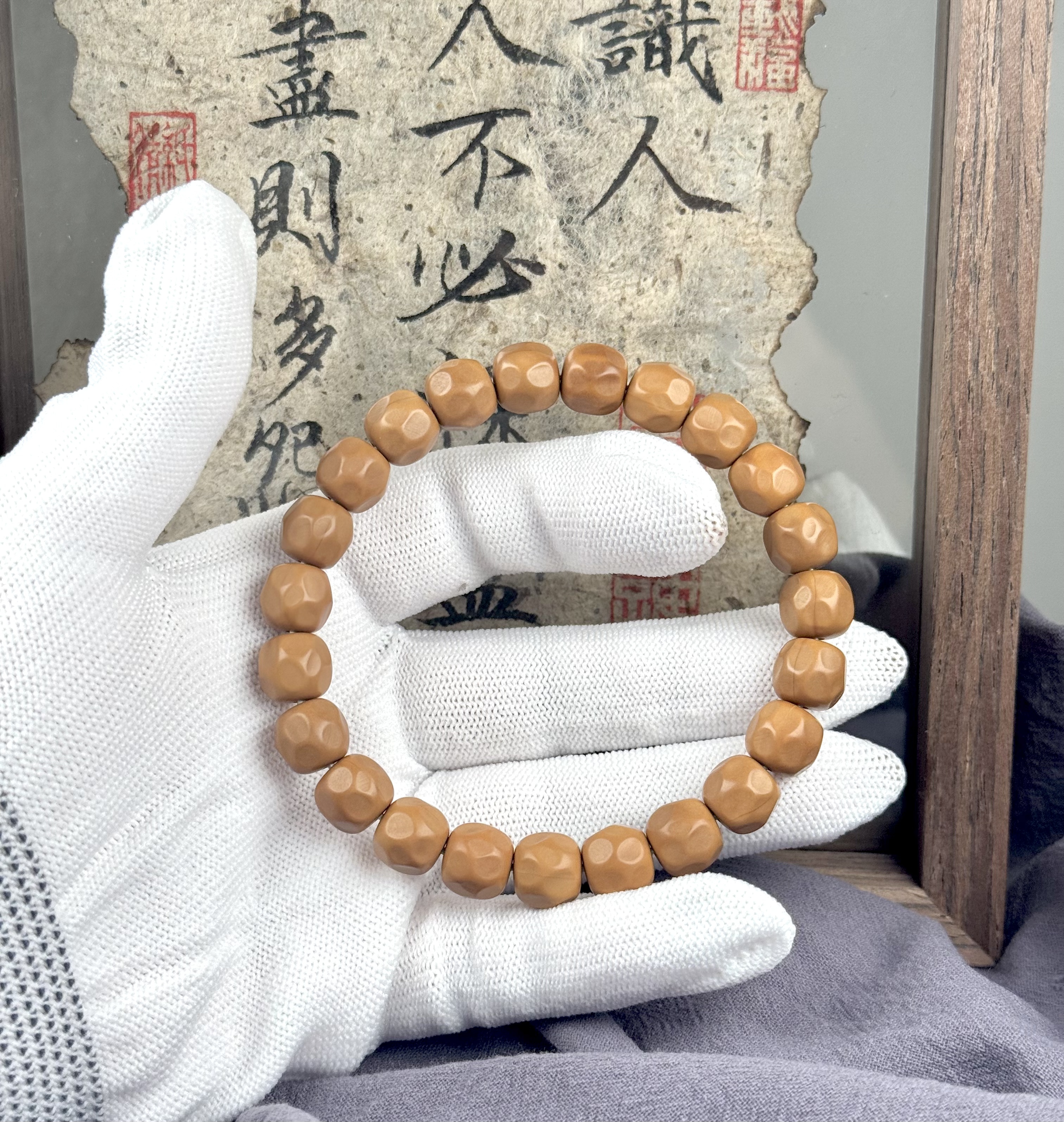全品奶酪无相深坑手工油性好密度高手感好原皮原色不打蜡