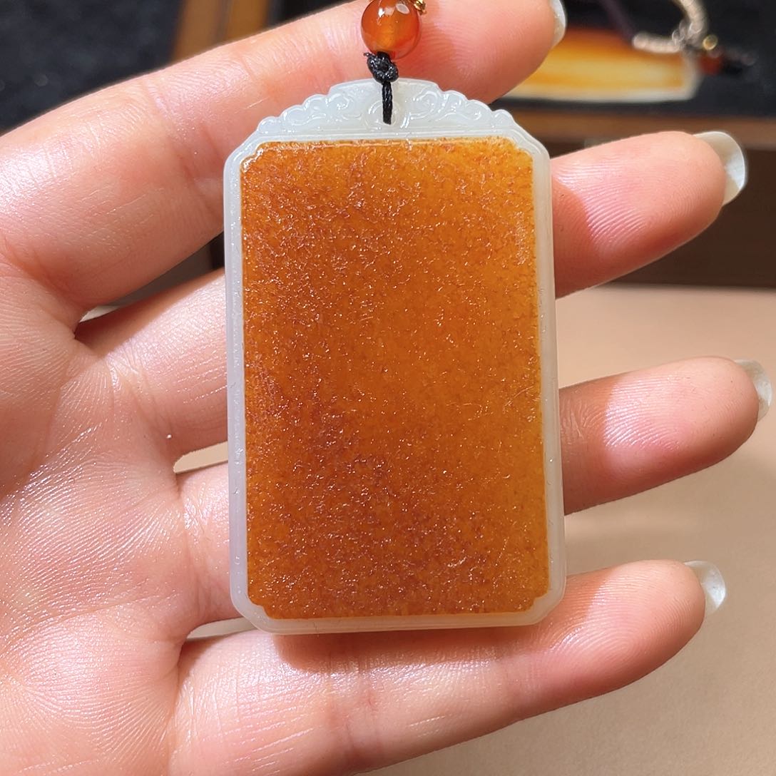 和田玉颈饰未镶嵌A7 