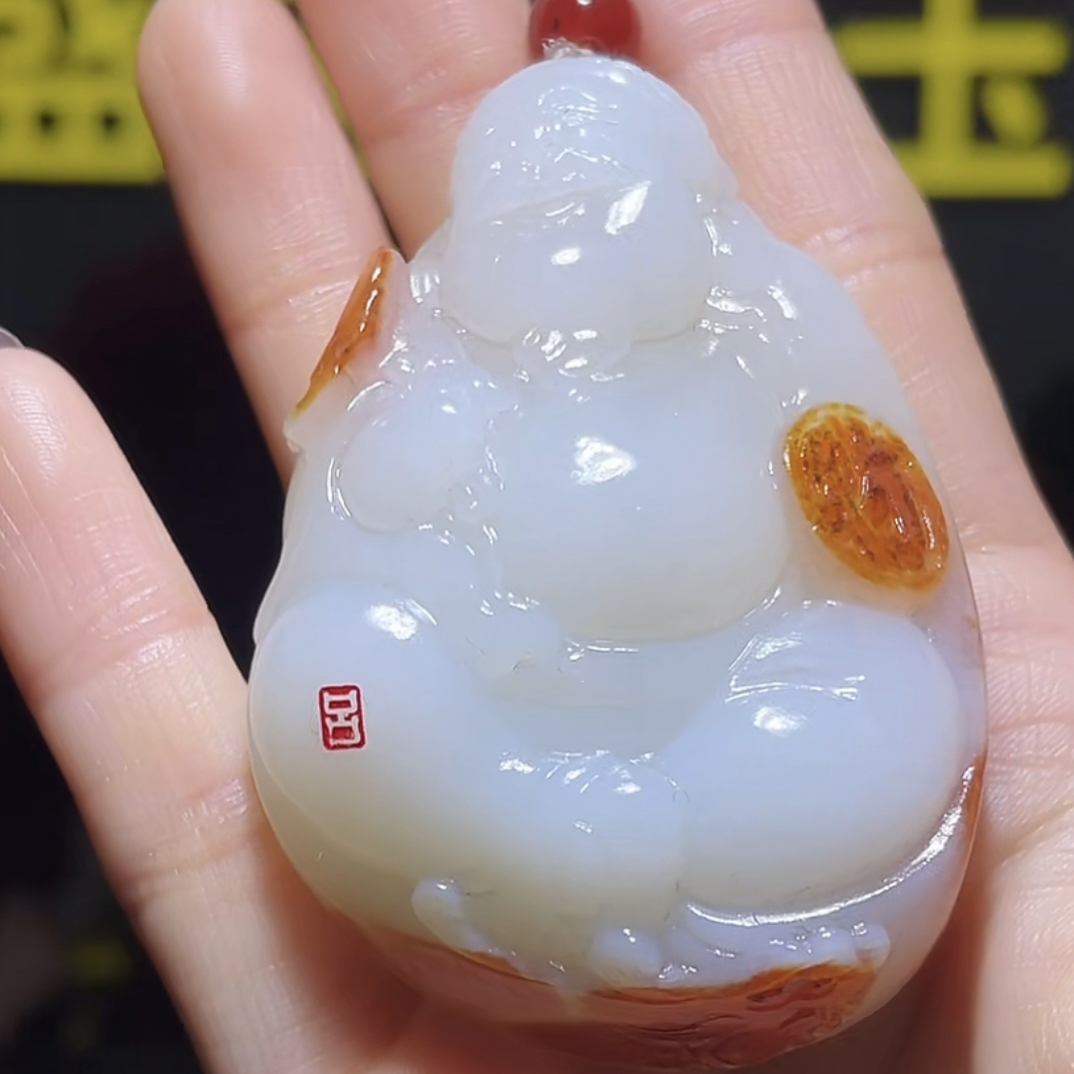 手把件货玉石把玩件文玩摆件A1