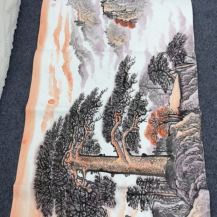 国画手绘国画作品