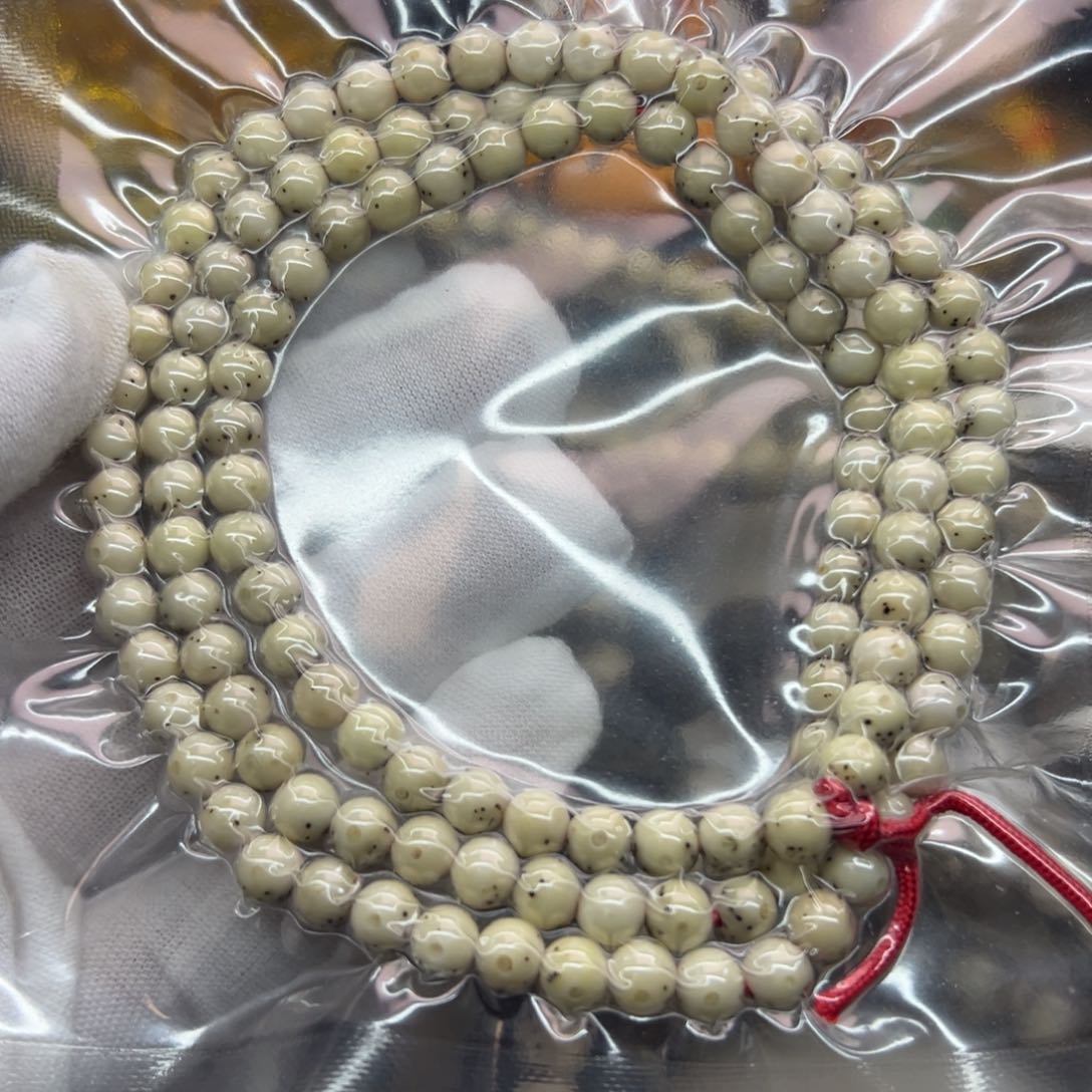 星月菩提手串城*°星月圆珠108