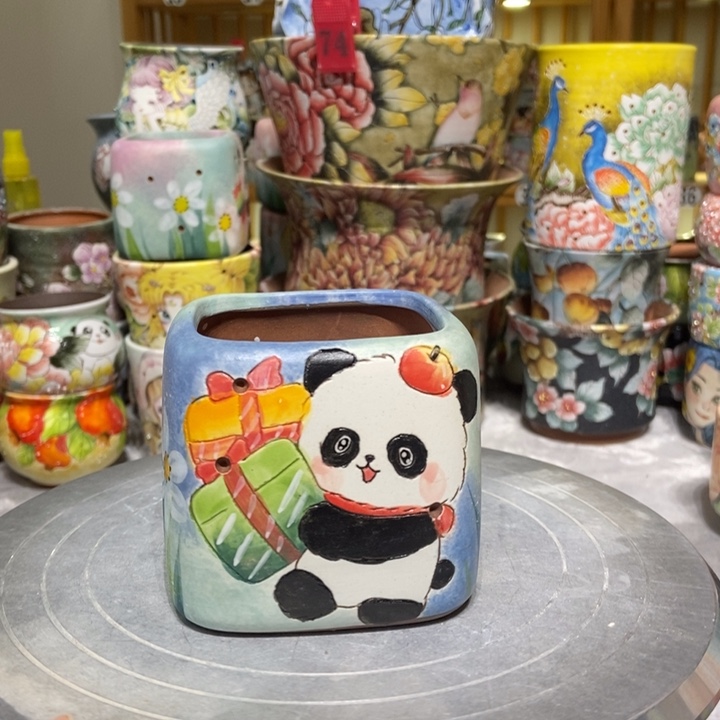 景德镇艺术手绘作品