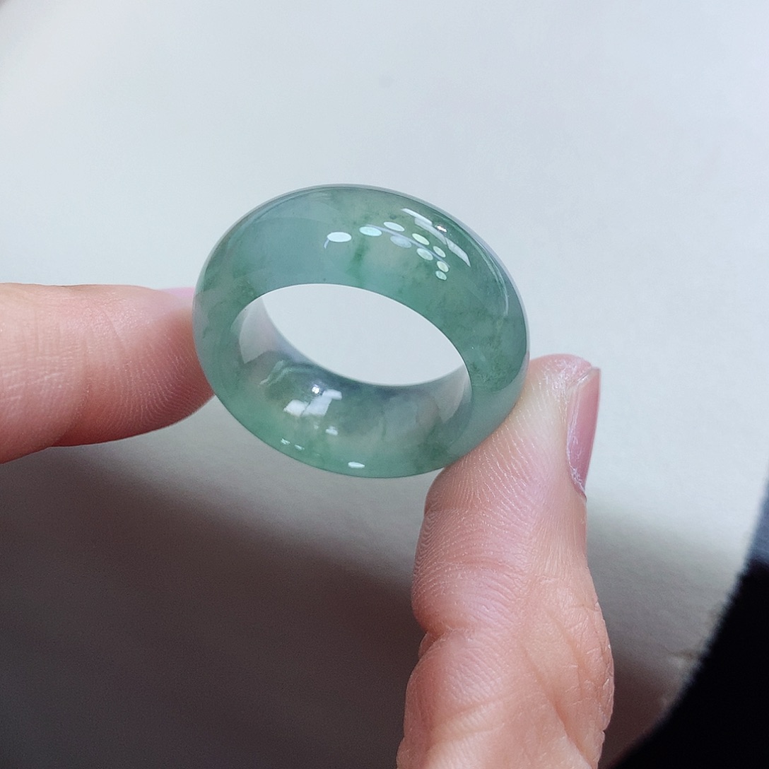 未镶嵌戒指翡翠19-20号