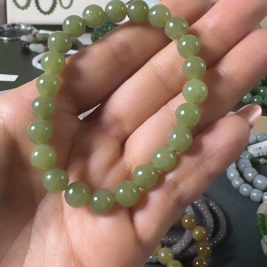 未镶嵌手串和田玉