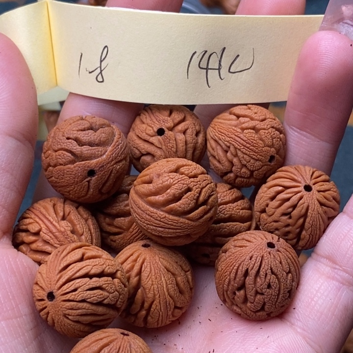 吊坠桃核秦岭龙纹桃核1