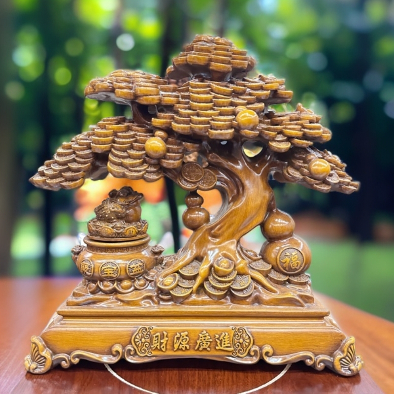 招财发财树C款玄关客厅家居公司店铺开业送礼高档装饰品