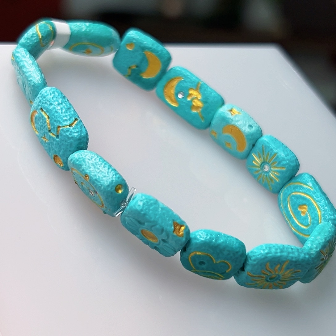 绿松石珠宝奇石未镶嵌