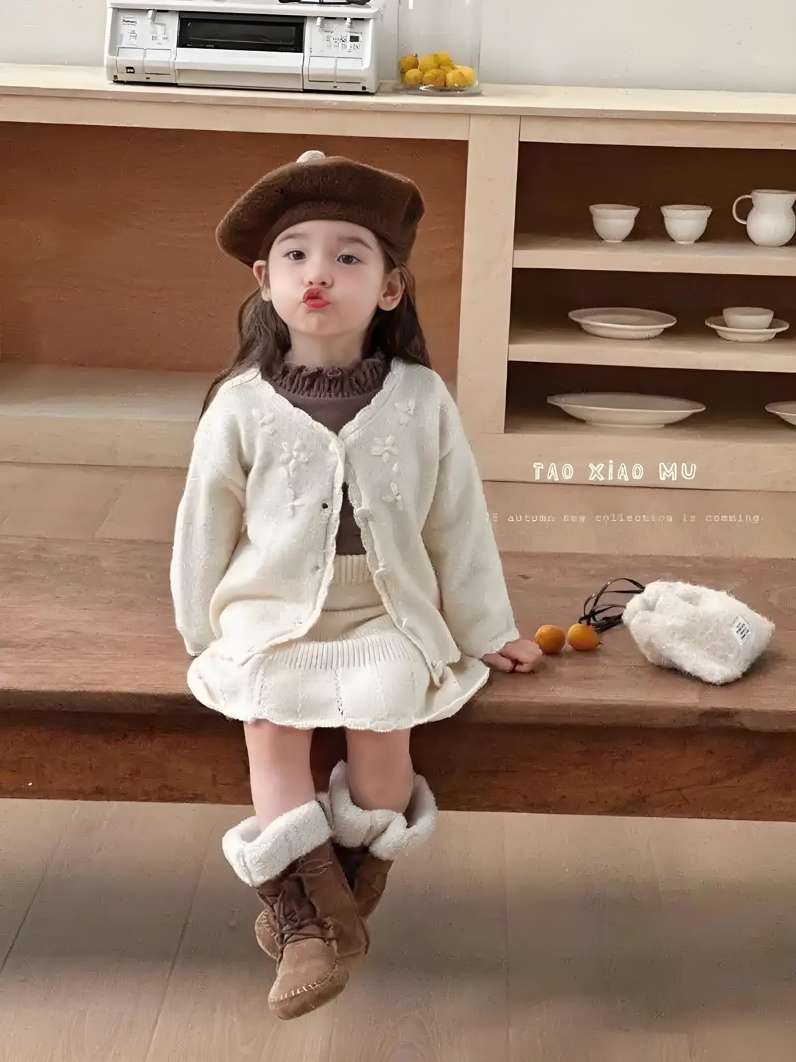 安安家~香香家红色外出抱抱服