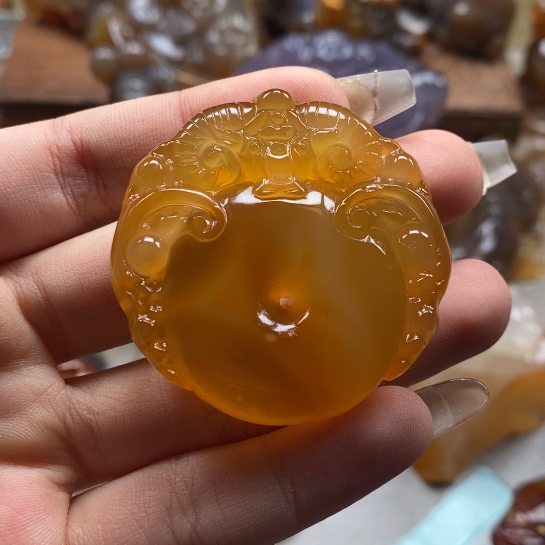 玛瑙/玉髓未镶嵌颈饰