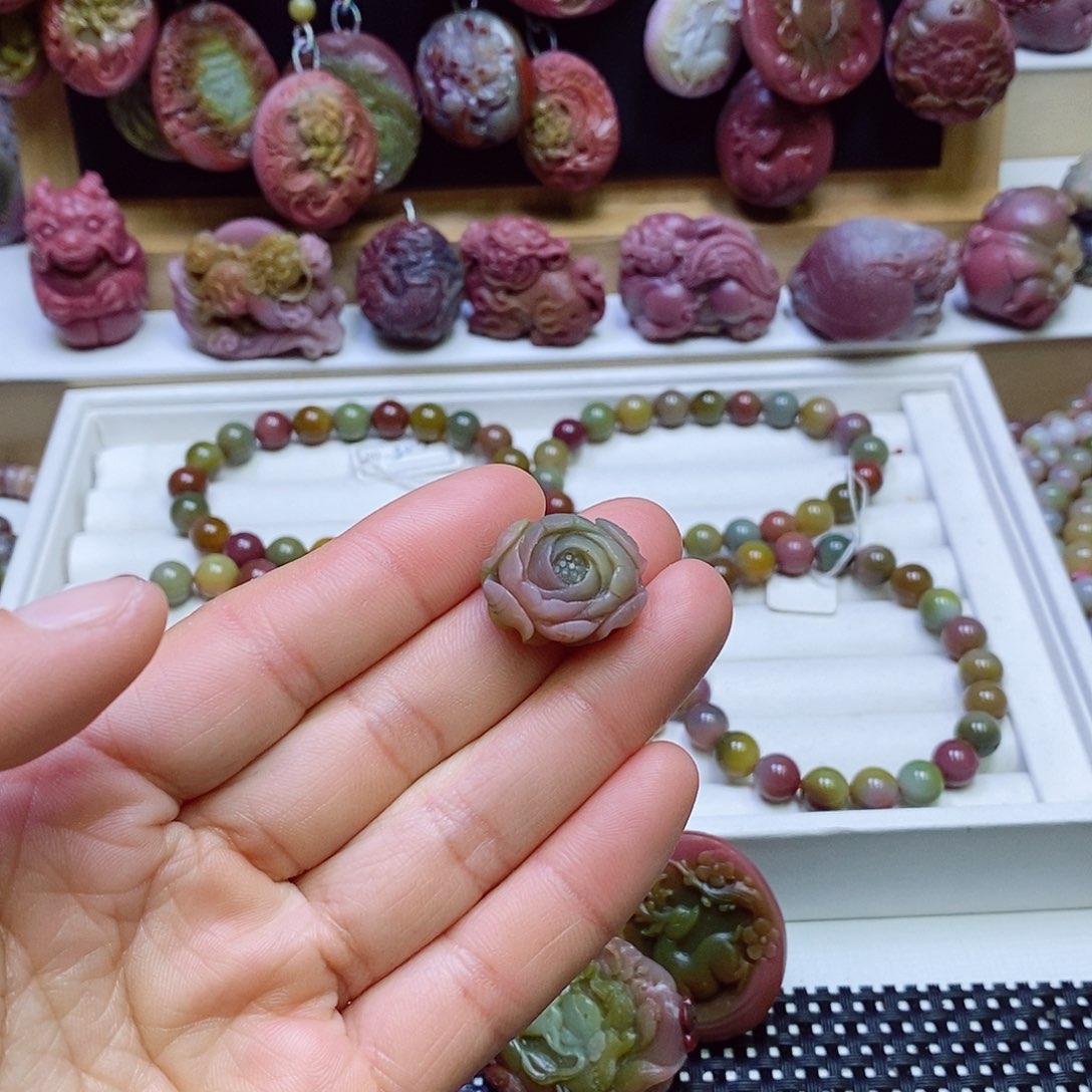 玛瑙/玉髓盐源玛瑙配件未镶嵌驿*