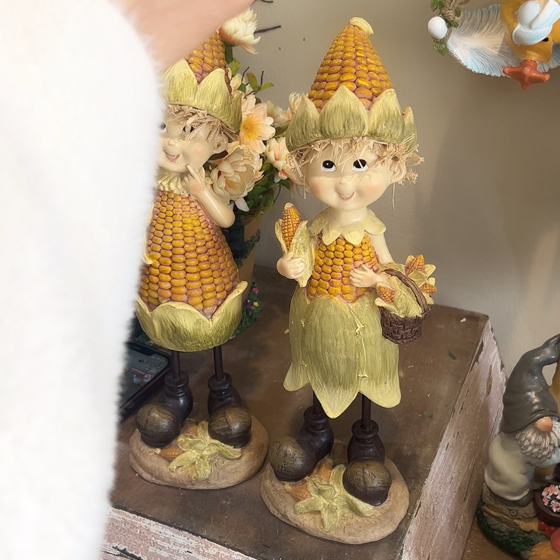 花园摆件红红火火