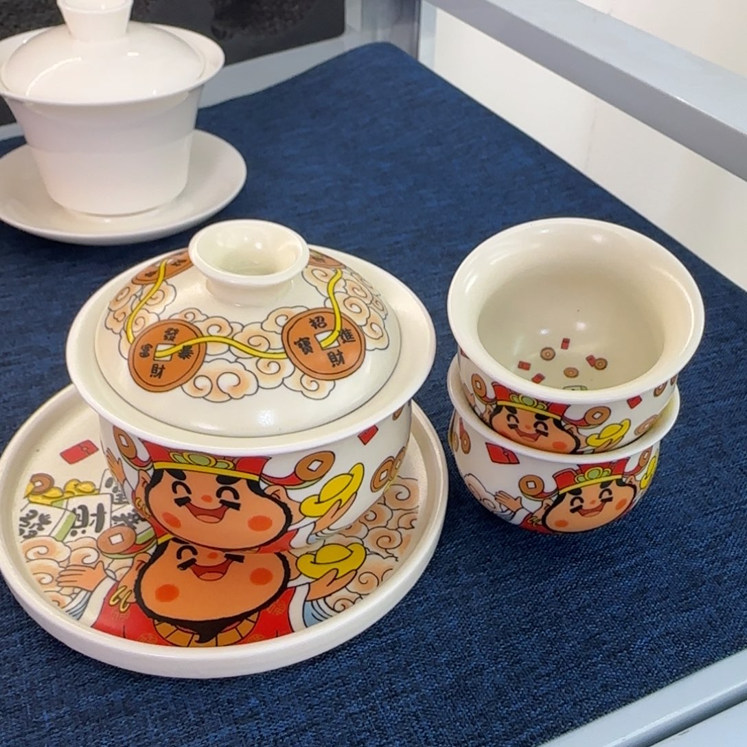 这些盖碗真好看！！！