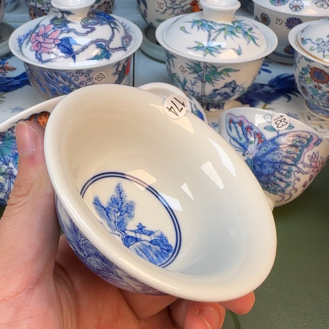 彦祖纯手工手绘茶具174