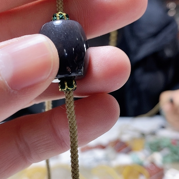 密玉（石英质玉）手链未镶嵌