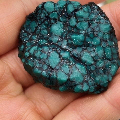 绿松石合金珠宝半成品