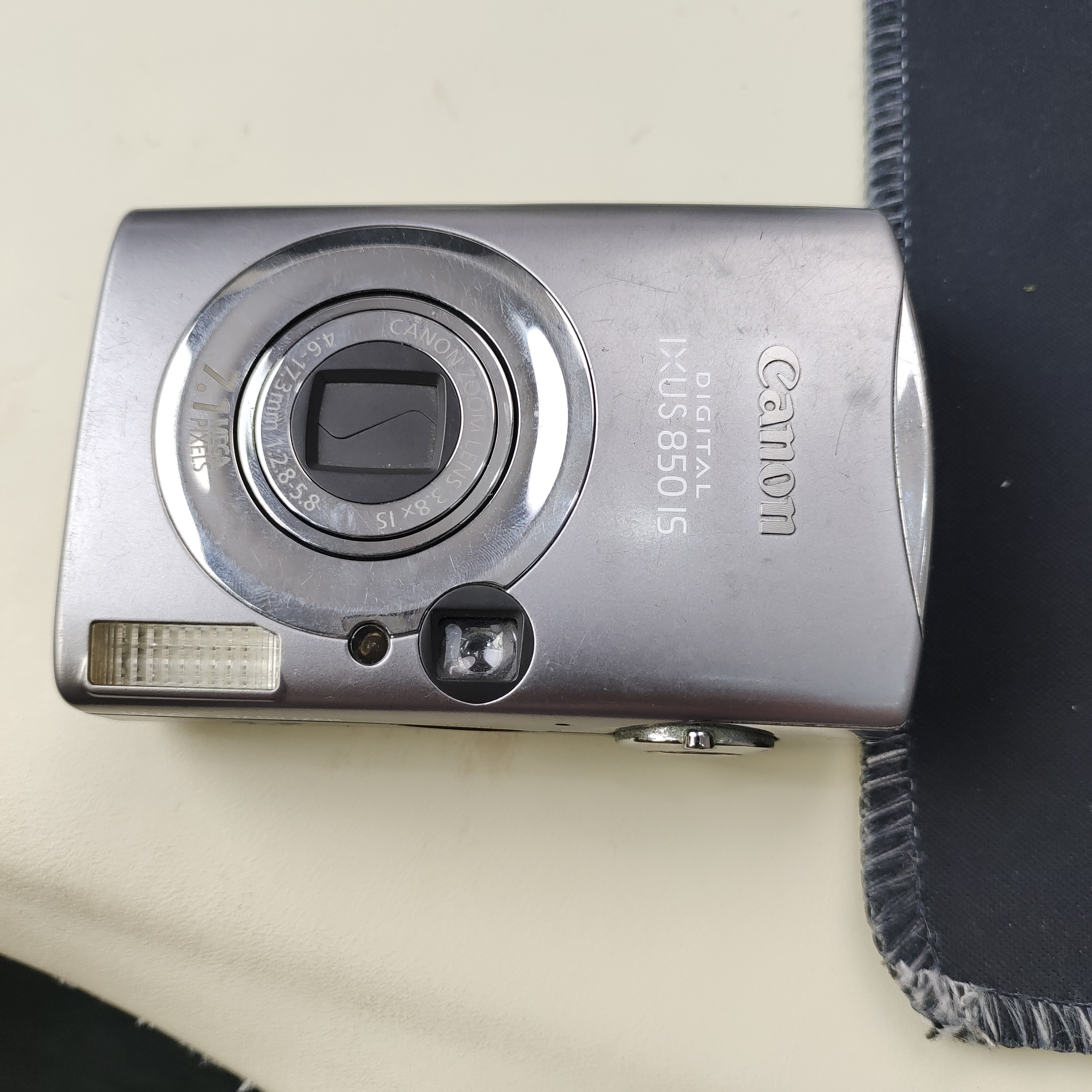 95新 Canon/佳能 ixus850月光银原盒710万像素3.8倍变焦ccd
