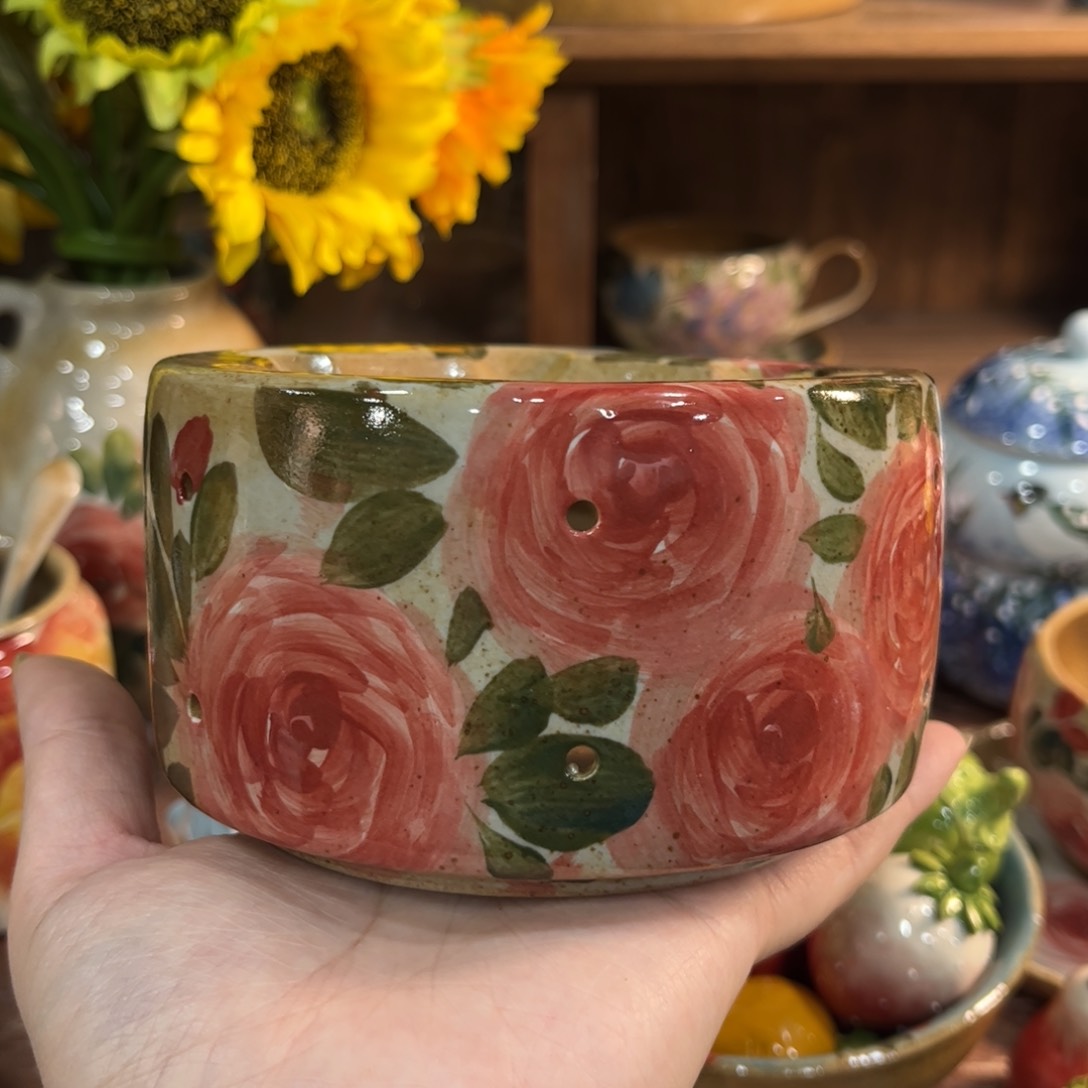 壶红红火火的时候看起来好开心