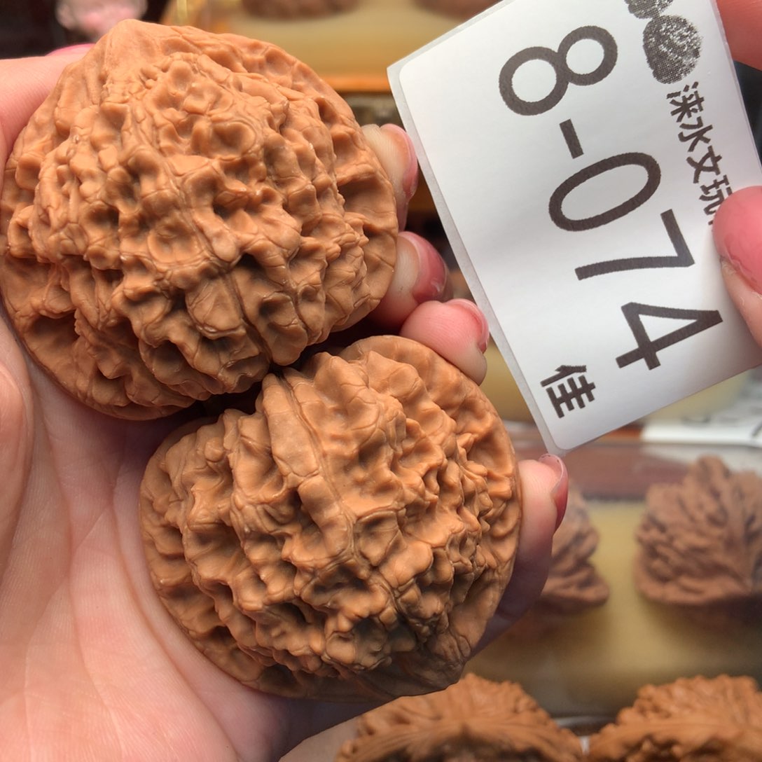 文玩核桃把件51官帽 