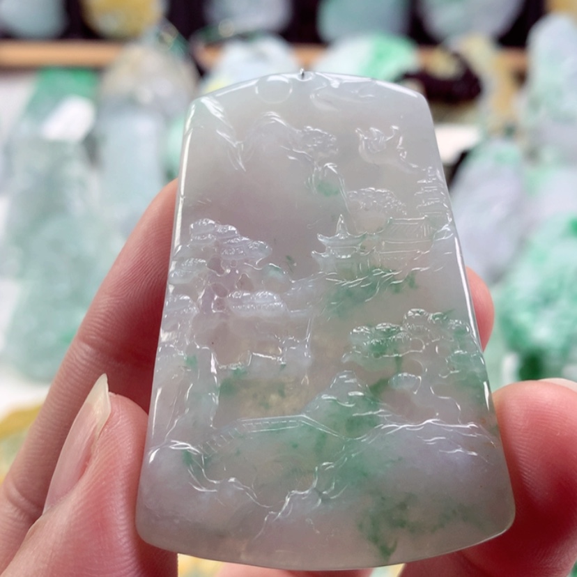 【闪购商品】翡翠吊坠(不含链)未镶嵌