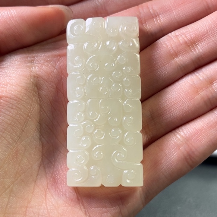 和田玉挂件未镶嵌上****